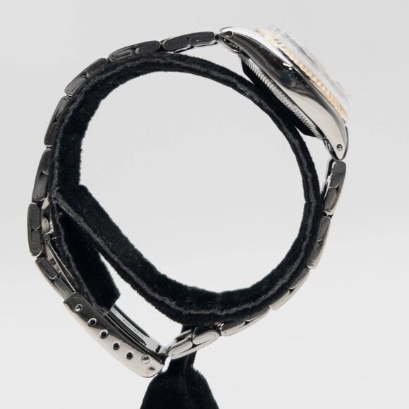 Rolex Ladies 2 Tone Gold Blue Face Watch - Picture 3 of 6